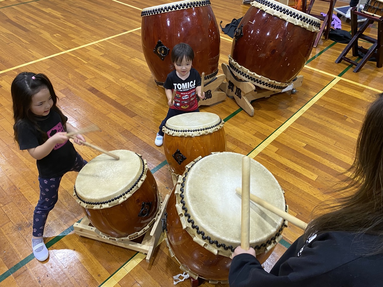 Read more about the article 和太鼓体験してみませんか？お子さんと一緒に共の趣味を持ってみませんか？